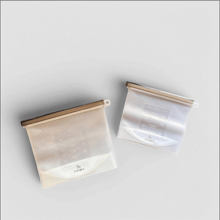 Bolsas hermeticas de silicona Zaphira reutilizables