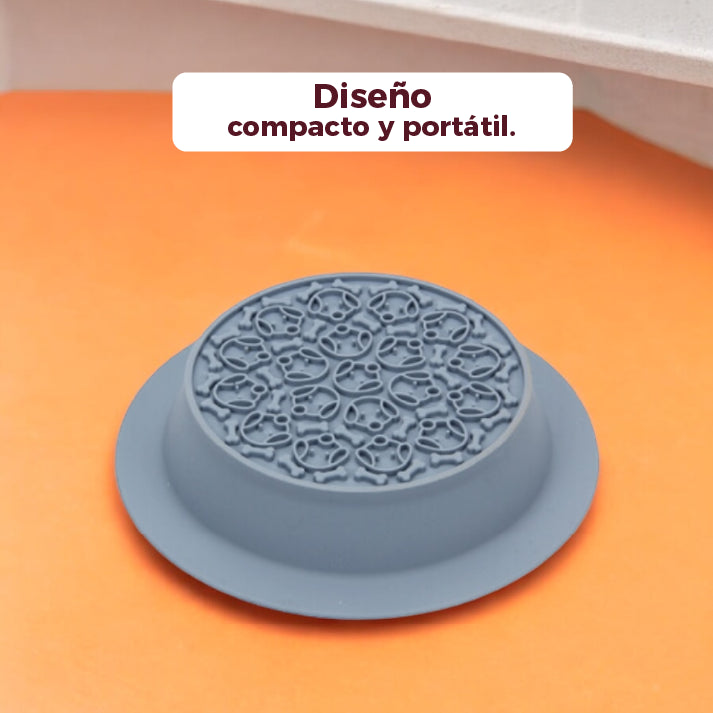 Plato antiestres mascotas