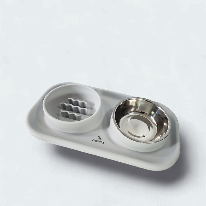 Bebedero y comedero para mascotas