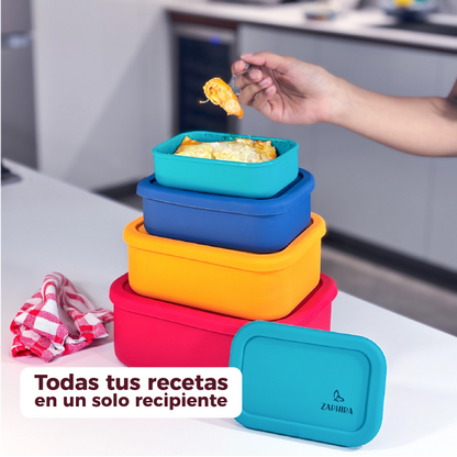 Bento 4 en 1 rectangulares - Zaphira Online